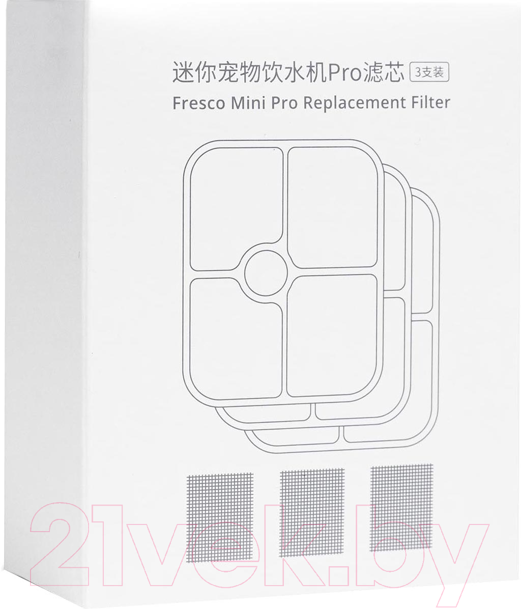 Фильтр для поилки Petoneer Fresco Mini Pro / FS050 (3шт)
