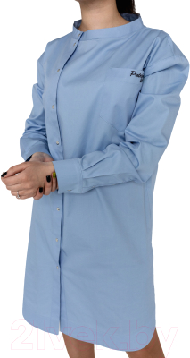 Изображение товара Халат рабочий Protecting Life Для защиты от общих производственных загрязнений (р-р 54/170, голубой)
