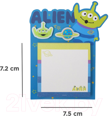 Бумага для заметок Miniso Toy Story Collection. Alien / 2796
