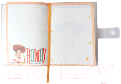 Записная книжка Miniso Toy Story Collection 36K. Woody / 2345