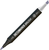 Маркер перманентный Sketchmarker Brush Двусторонний BG71 / SMB-BG71 (сине-серый) - 