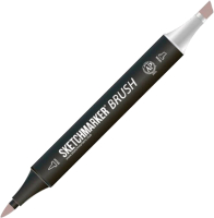 Маркер перманентный Sketchmarker Brush Двусторонний BG92 / SMB-BG92 (серый насыщенный) - 