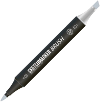Маркер перманентный Sketchmarker Brush Двусторонний CG7 / SMB-CG7 (прохладный серый 7) - 