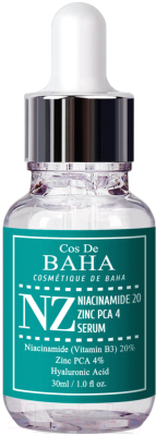 Сыворотка для лица Cos de Baha Niacinamide 20 Serum (30мл)
