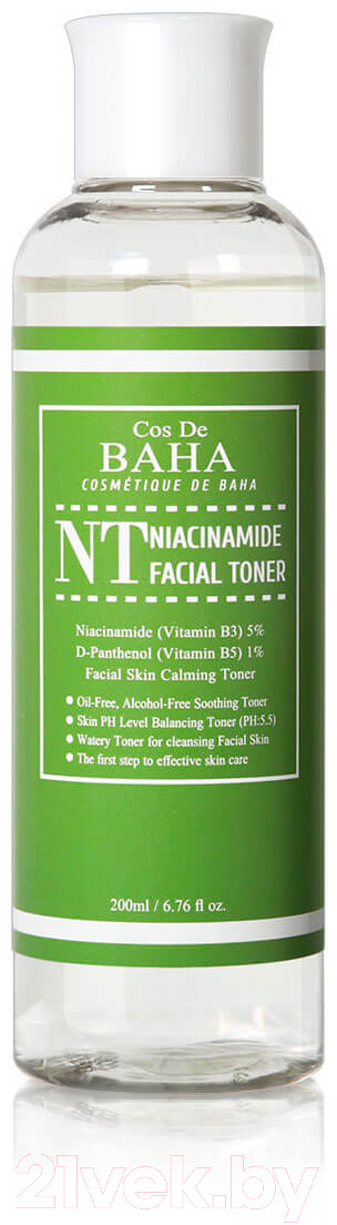 Тонер для лица Cos de Baha Niacinamide Facial Toner