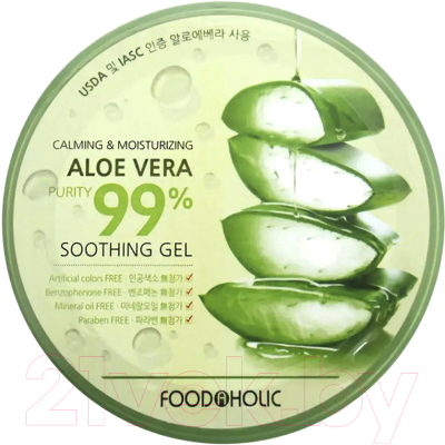 Гель для тела FoodaHolic Aloe Soothing Gel (300мл)