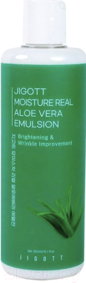 Эмульсия для лица Jigott Moisture Real Aloe Vera Emulsion (300мл)