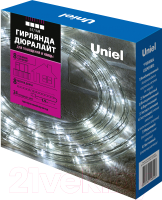 Светодиодная гирлянда Uniel UL-00008573 / ULD-D50 8M/С08