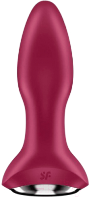 Вибромассажер Satisfyer Rotator Plug 2+ / 4003177  (фуксия)