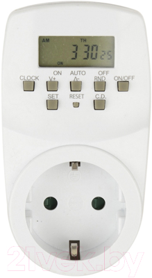 Изображение товара Розетка с таймером Uniel UL-00003766 / UST-E20