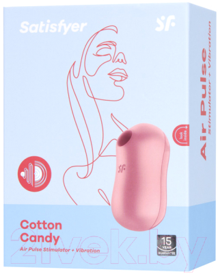 Стимулятор Satisfyer Cotton Candy / 4037219 (розовый)