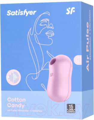 Стимулятор Satisfyer Cotton Candy / 4037226 (фиолетовый)