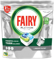 Капсулы для посудомоечных машин Fairy Platinum Original  (75шт) - 