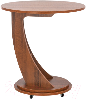 Приставной столик Мебелик Акцент-2 (орех)