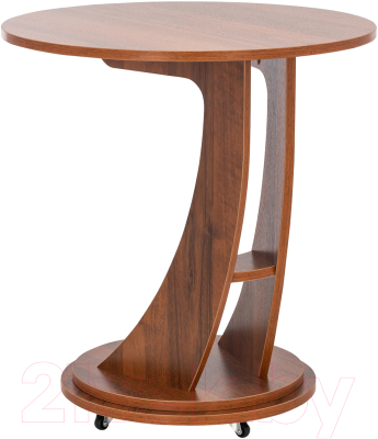 Приставной столик Мебелик Акцент-2 (орех)
