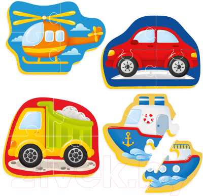 Изображение товара Развивающий игровой набор El'Basco Toys Транспорт / ET02-001