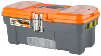 Ящик для инструментов Blocker Expert 16 / BR3930 СРСВЦОР (серо-свинцовый/оранжевый) - 