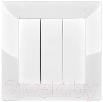 Изображение товара Выключатель Simon 1591391-030 (белый)