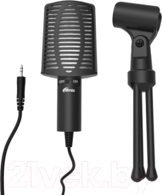 Микрофон Ritmix RDM-125 (черный)