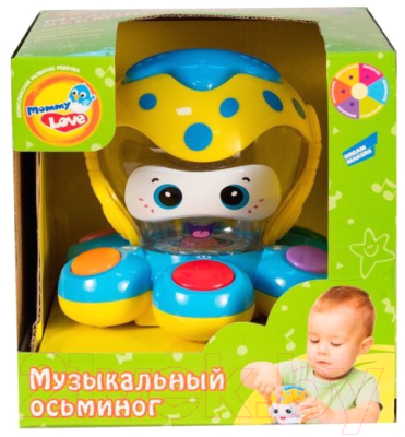 Развивающая игрушка Mommy Love Осьминог / QX-91134E