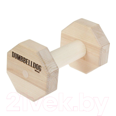 Игрушка для собак Doglike Dumbbelldog Wood Гантель / D-3079