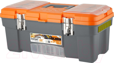 Ящик для инструментов Blocker Expert 20 / BR3931 СРСВЦОР (серо-свинцовый/оранжевый)