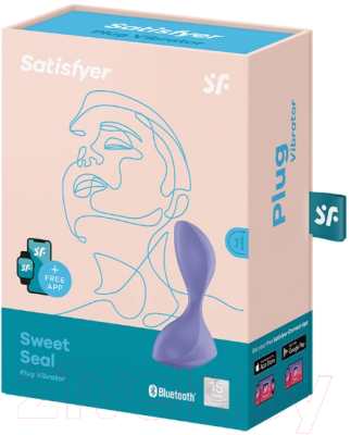 Вибропробка Satisfyer Sweet Seal Connect App / 4006765 (сиреневый)