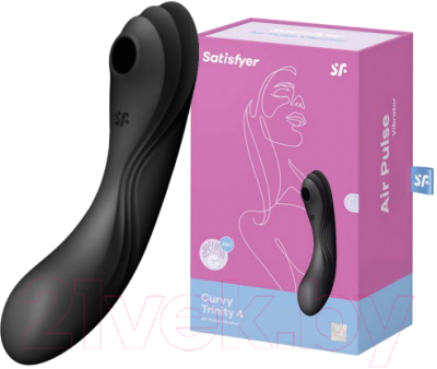 Стимулятор Satisfyer Curvy Trinity 4 / 4036540 (черный)