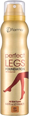 Спрей для ног Flormar Основа Perfect Legs Foundation тон 01