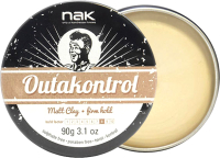 Паста для укладки волос Nak OutaKontrol Matt Clay Сильной фиксации (90г) - 