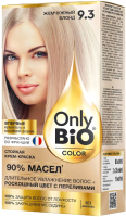 Крем-краска для волос Fito Косметик Only Bio Color Стойкая тон 9.3 (115мл, жемчужный блонд) - 