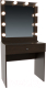 Туалетный столик с зеркалом Мир Мебели SV-11W с подсветкой - 