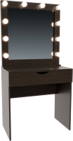 Туалетный столик с зеркалом Мир Мебели SV-12W с подсветкой - 