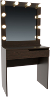 Туалетный столик с зеркалом Мир Мебели SV-13W с подсветкой - 