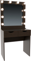 Туалетный столик с зеркалом Мир Мебели SV-15W с подсветкой - 