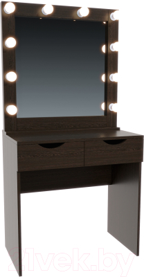 Туалетный столик с зеркалом Мир Мебели SV-15W с подсветкой