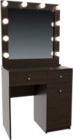 Туалетный столик с зеркалом Мир Мебели SV-21W с подсветкой - 