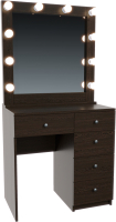 Туалетный столик с зеркалом Мир Мебели SV-24W с подсветкой - 