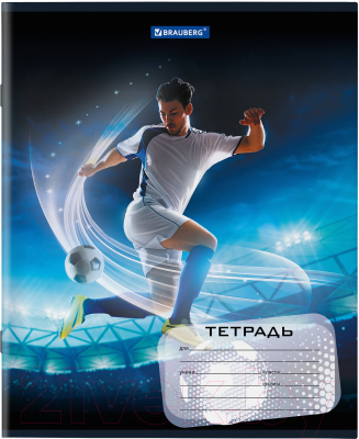 Изображение товара Тетрадь Brauberg Футбол / 106467 (12л, клетка)