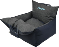Автокресло для собак Puppia Car Seat / PAUA-AU5981-NY-M (темно-синий) - 