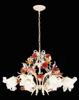 

Люстра Newrgy, Veneto Luce 1129/8 LIGHT COFFEE+GOLD