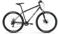 Велосипед Forward Sporting 27.5 2.3 D 2022 / RBK22FW27856 (17, черный/белый) - 