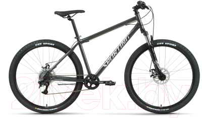 Велосипед Forward Sporting 27.5 2.3 D 2022 / RBK22FW27856 (17, черный/белый)