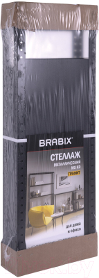 Стеллаж металлический Brabix Ms Kd-185/40/70-5 / 291268