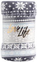 

Плед Love Life, Орнамент / 7149337