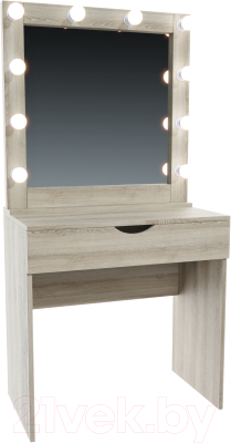 Туалетный столик с зеркалом Мир Мебели SV-12S с подсветкой