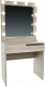 Туалетный столик с зеркалом Мир Мебели SV-13S с подсветкой - 