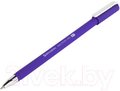 Изображение товара Ручка шариковая Brauberg Soft Touch Stick Neon / 143697 (синий)