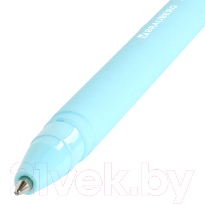 Изображение товара Ручка шариковая Brauberg Soft Touch Stick Pastel / 143698 (синий)