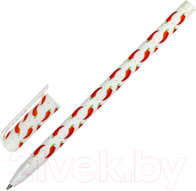 Изображение товара Ручка шариковая Brauberg Soft Touch Stick Chili Pepper / 143708 (синий)